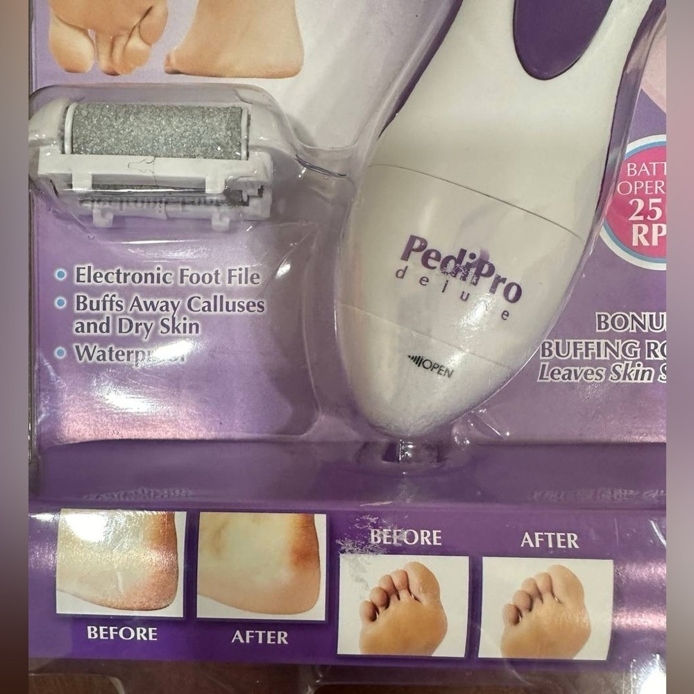 PediPro Deluxe Salon Pedi System Personal Touch Bonus Buffing Roller Foot New - Picture 4 of 4
